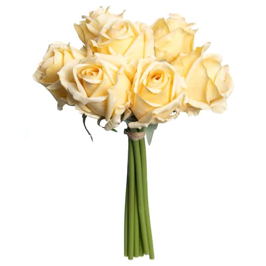 11" Yellow Rose Real Touch Deluxe Bush by Ashland®